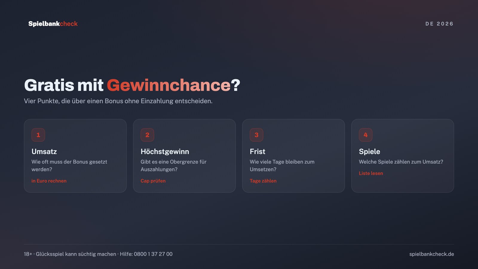Online casino gratis mit Gewinnchance: worauf du bei Bonus ohne Einzahlung achtest